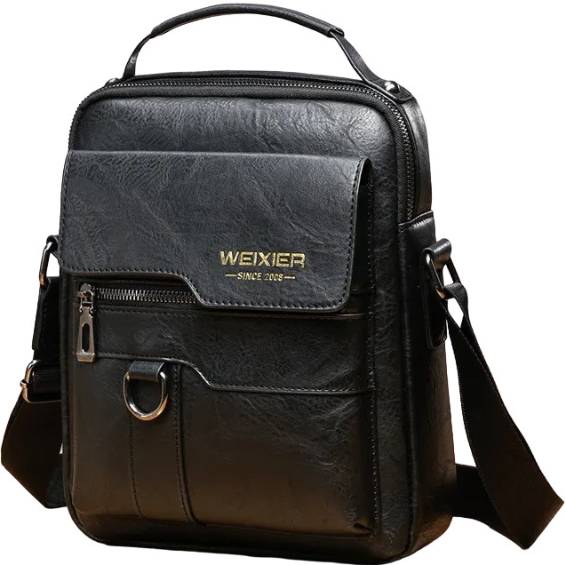 Weixier pánska crossbody taška Bruno-Čierna KP25262