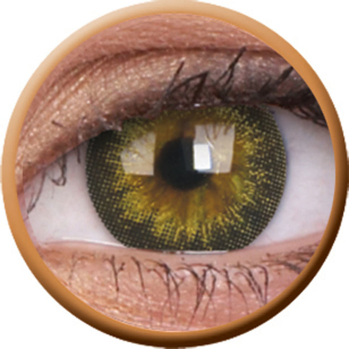 MaxVue Vision ColourVue Big Eyes Georgeous Brown 2 šošovky trojmesačné dioptrické