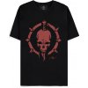 Diablo IV - Necro skull Men's Short Sleeved T-shirt Velikost: L, Barva: Black