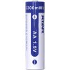 Nabíjateľný akumulátor XTAR AA Li-ion 3300mWh/ 2000mAh 1,5V, chránený