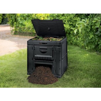 Keter E-Composter 470 L s podstavcom čierny 231415 (17186362)