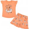 Detské letné pyžamko New Baby Dream lososové, veľ. 80 (9-12m)