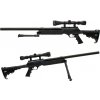 Well Airsoft sniper APS SR-2 (MB06D) + dvojnožka + puškohľad