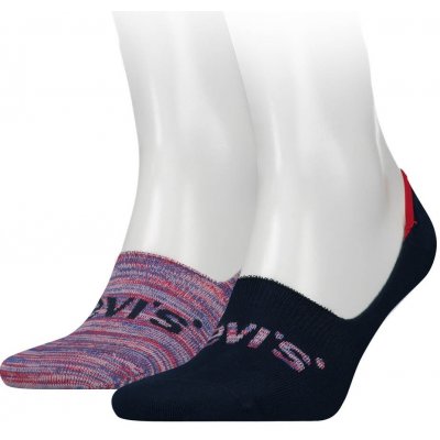 Levi's pánske ponožky 2 Pack / 37159-0011 red/grey/blue Modrá