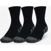 Ponožky Under Armour Performance Cotton 3p Mid-BLK M