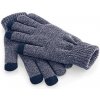 Beechfield Zimné rukavice B490 Heather Navy L/XL