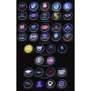 Set LED logo s projektorom AAA-5730 veľa značiek áut
