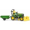 Bruder Záhradný traktor John Deere X949 sa záhradníkom