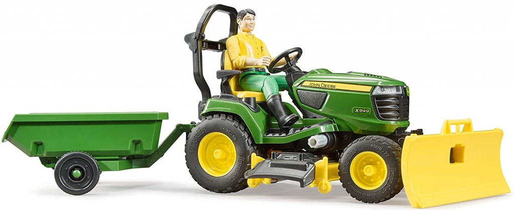 Bruder Záhradný traktor John Deere X949 sa záhradníkom