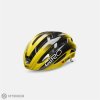 Giro Aries Spherical Matt Black/Yellow Visma 2025 M