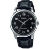 Pánske hodinky Casio MTP-V001L-1BUDF klasický čierny remienok + BOX