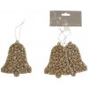 Dekorácia zvonček, 2ks X1649/ZL