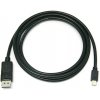 PremiumCord miniDP - DP přípojný kabel M/ M, 1m kport2-01