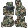 Koberce textilné J&J AUTOMOTIVE Army style Škoda Octavia II 2004-2013