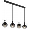 Globo Globo 15885-4H - Luster na lanku DALTON 4xE27/10W/230V čierna GL7542 + záruka 3 roky zadarmo
