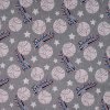 Strima French Terry Melange Print - Baseball, Light Grey Melange