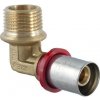 Lisovacie PEX DG koleno na závit 20 x 1/2