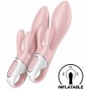 Vibrátor SATISFYER AIR PUMP BUNNY 3 ružový