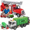Interaktívna hračka Hasičské auto Smetiarske Auto nákladné auto hračky pre chlapcov 3+