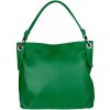 NovaKabelka.sk Margherita Verde kožená talianska kabelka zelená