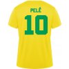 Superfutbal Pánsky retro dres Brazília s možnosťou vlastnej potlače Veľkosť: S, Meno hráča: Pelé