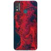 Picasee silikónový prehľadný obal pre Honor 9X Lite - Organic red