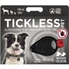 TICKLESS PET Prívesok ultrazvukový odpudzovač kliešťov a bĺch pre psy, čierny, 1x1 ks