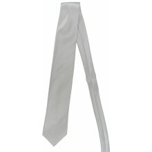 Biela saténová kravata