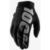 100% dámske rukavice Brisker Black/Grey 100% 11016-057