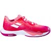 Dámska halová obuv Babolat Shadow Tour 5 Women Raspberry EUR 38,5