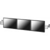 Neomounts FPMA-WTB100 / Flat Screen Wall Toolbar pre 3 screens (130 cm wide) / Silver