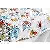 PVC obrus FAREBNÉ KVETY- šírka 140 cm, návin 20 m