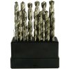 GEKO G38215 Sada vrtákov HSS do kovu, 1,0 mm - 13 mm, 25 kusov