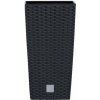 Prosperplast Rato Square 32,5 x 32,5 x 61 cm, kvetináč antracit