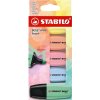 STABILO BOSS MINI Pastel – sada 5 farieb