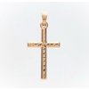 Šperk Holíč Zlatý prívesok kríž ZPV97