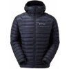 Pánska zimná bunda Montane Anti-Freeze Hoodie Veľkosť: XL / Farba: tmavomodrá