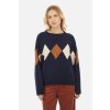 SVETER LA MARTINA WOMAN TRICOT CREW NECK WOOL/CA NAVY
