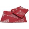 HOME ELEMENTS Súprava utierok z egyptskej bavlny 50*70 cm, 3 ks, Stromčeky červené