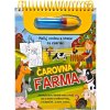 Čarovná farma omaľovánka s fixkou