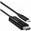 AXAGON adaptér z USB-C na DisplayPort / RVC-DPC / 4k/60Hz / 1,8m RVC-DPC