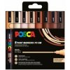 Dekoračný popisovač, sada, 1,8-2,5 mm, UNI 