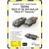 Papierový model - Armádny ťahač / ženijný špeciál - Tatra T815 VT