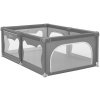 Lionelo WILLOW ohrádka 207 x 187 cm Grey Concrete