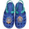 Chlapčenské gumené sandále D.D.STEP J089-41199A LED bermuda blue 21-25
