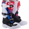 Boty TECH 7 S, ALPINESTARS, dětské (bílá/černá/červená/modrá/fialová, vel. 38)