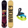 Hatchey Teddy detský snowboard + Raven s160 viazanie - 105 cm + vázání S (EU 33-35)