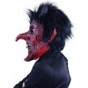 Maska čert s vlasmi dospelá