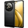 Techsuit Carbon Shield TPU puzdro pre Xiaomi 12 Pro/12 Pro+ - Čierna KP31028