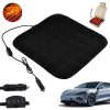 VYHRIEVACIA PODLOŽKA NA SEDADLO DO AUTA 12V 24V S DIAĽKOVÝM OVLÁDANÍM